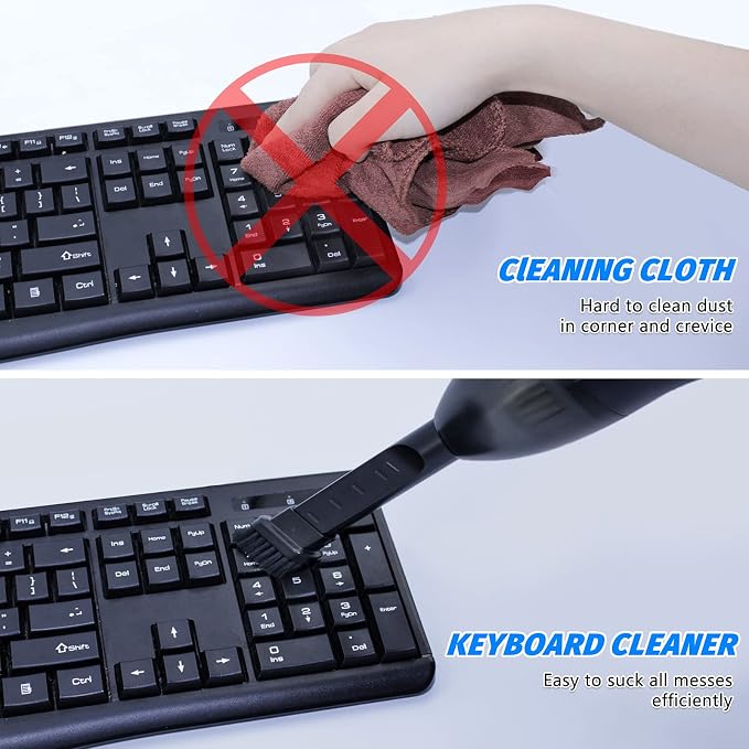 4.3Kpa Keyboard Vacuum Cleaner Mini：Handheld Computer Vacuum Cordless - Image 3