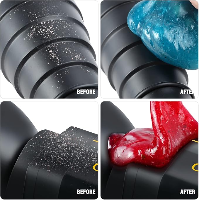 DNA MOTORING 2 Pack Car Cleaning Gels Auto Detailing Tools Cleaning Putty Car - Image 6