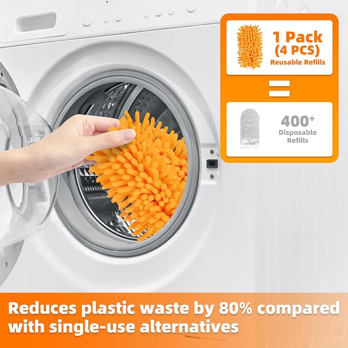 4 Pack Reusable Duster Refills Compatible - Image 6