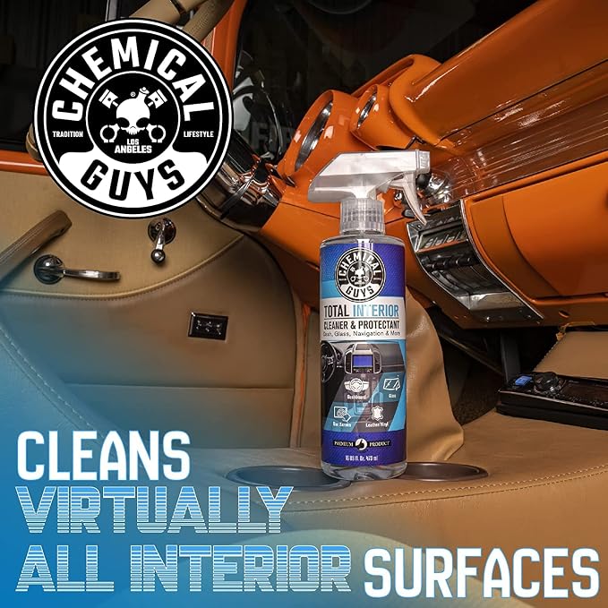 Chemical Guys Total Interior Cleaner & Protectant Interior Cleaner, Cleans & - Image 5