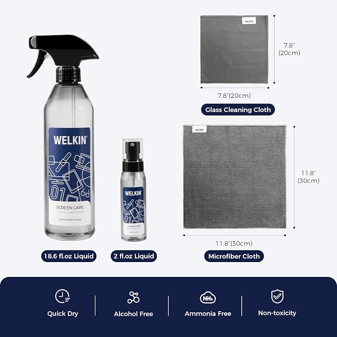 WELKIN Screen Cleaner Spray Kit - Image 8