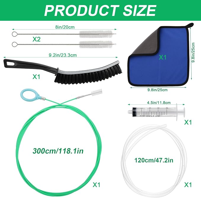 XANGNIER Upgraded Auto Sunroof Drain Cleaning Tool, 118in Extra Long Flexible - Image 2