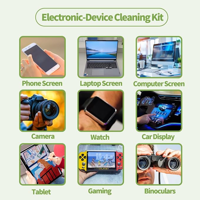 2 Pack Electronic Screen Cleaner Spray, Hatstart Cell Phone Touch Screens - Image 4