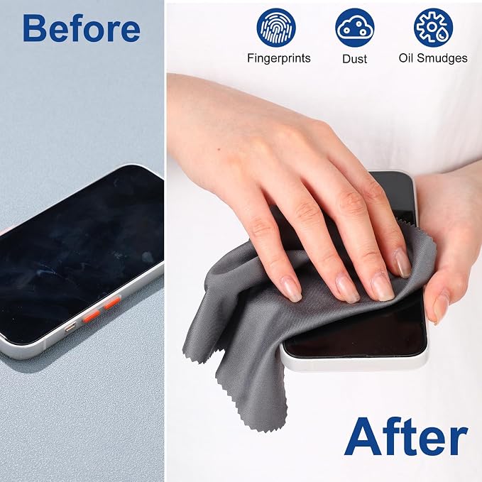 Frienda 50 Pcs Microfiber Cleaning Cloth - Image 5