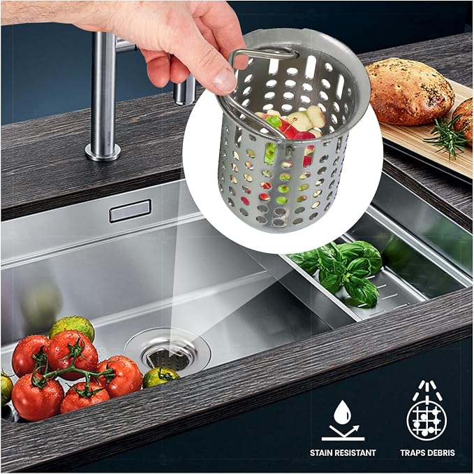 Everflow Bar Style Deep Sink Strainer - Image 2