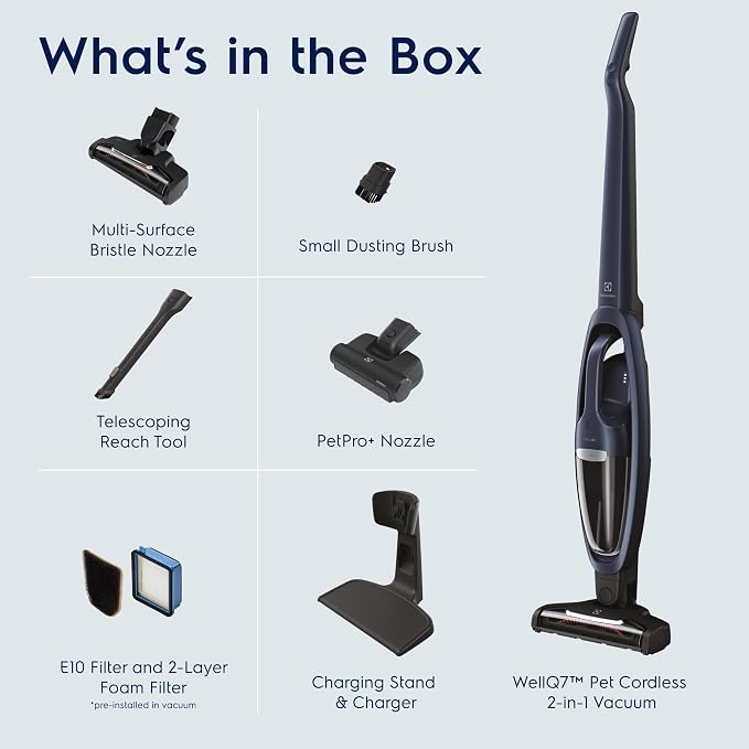 Electrolux WellQ7 Pet Cordless 2-in-1 Vacuum Cleaner - Image 2