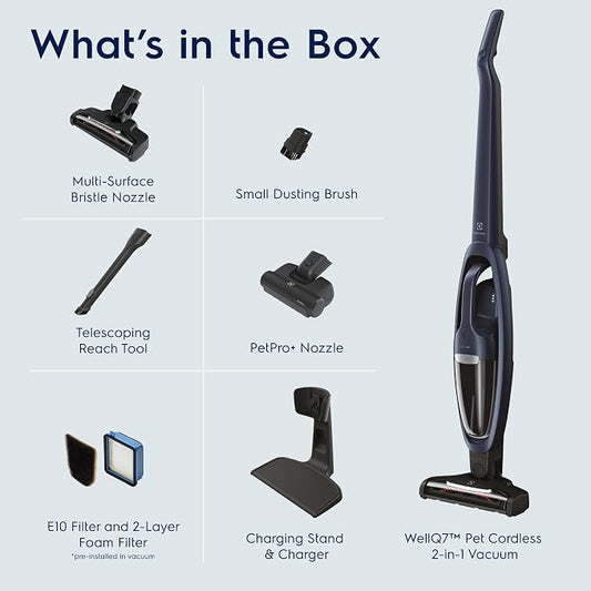 Electrolux WellQ7 Pet Cordless 2-in-1 Vacuum Cleaner - Image 2