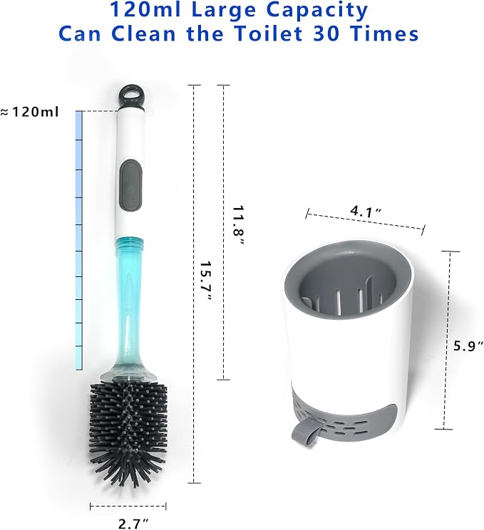 GREATLINK Silicone Toilet Brush - Image 2