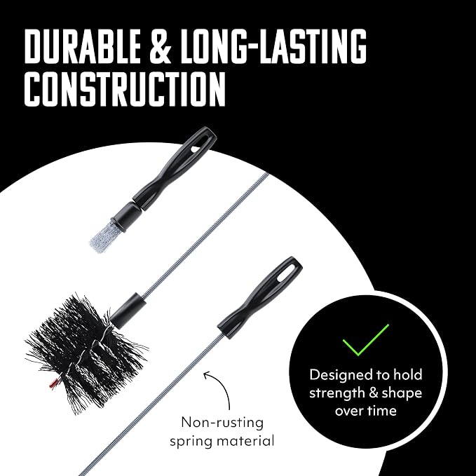 Brushtech Pellet Stove Cleaning Brush Kit - Image 5