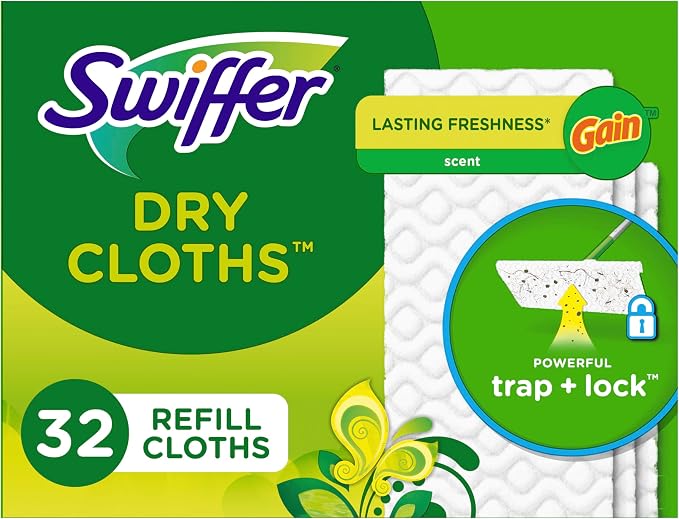 Swiffer Sweeper Dry Sweeping Cloth Refills, Gain Original by Swiffer