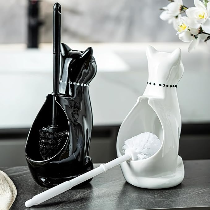 Cat Toilet Brush Holder - Image 3
