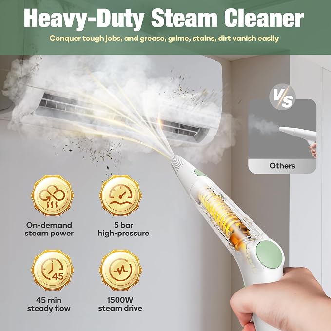 Newbealer Heavy-Duty Steam Cleaner - Image 2
