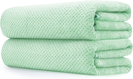 Extra Large Bath Towel Sheet Set 35x70 Inches Oversized Bath Towels Set by BESTCHOICEFORYOU%EF%BC%81
