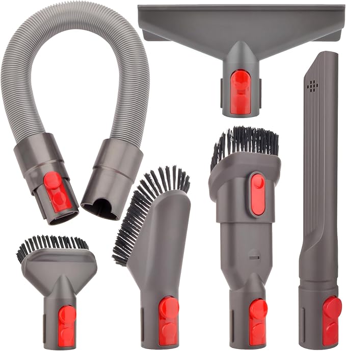Attachments Kit for Dyson V15 V15s V9 V8 V11 V12 V10 V7 Gen5 Cordless Vacuum by FullcleanHome