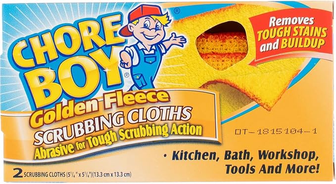 Chore Boy Golden Fleece Scrubbing Cloth, 2 ct-2 pk - Image 4