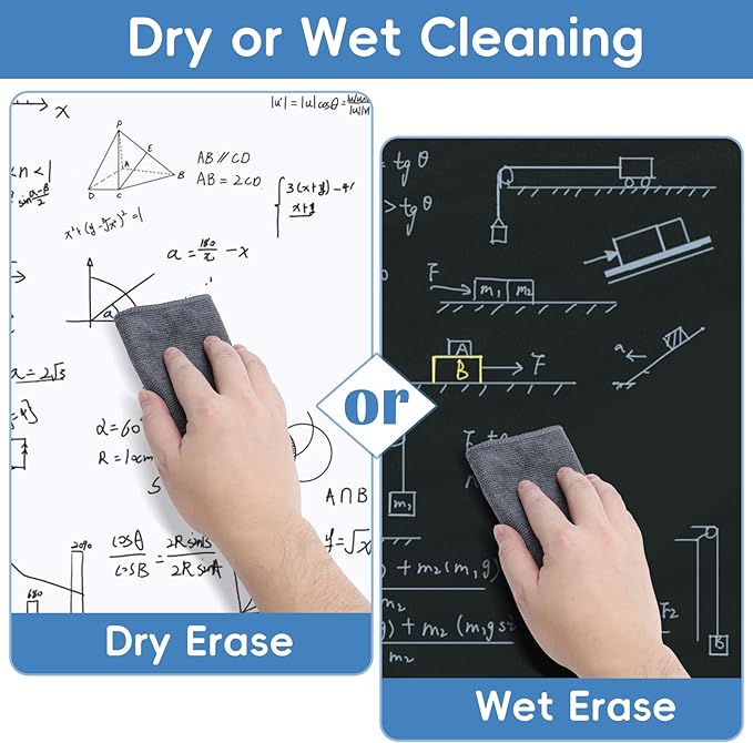 4 Pack Magnetic Microfiber Cleaning Cloth, Dry Erase Erasers Cleaner - Image 4
