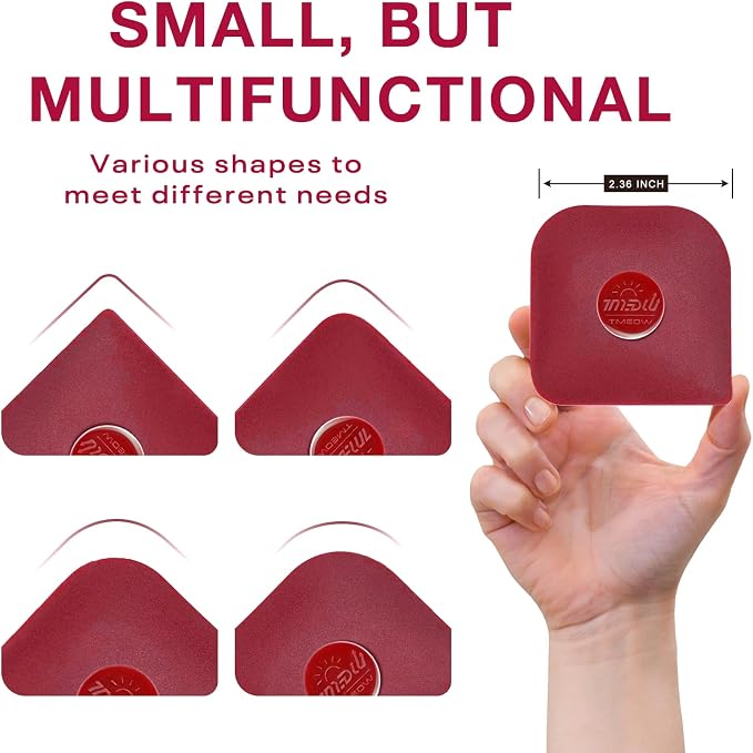 Pan Scraper, Pan Scraper Plastic, Food Safe, High Heat Resistant-Red - Image 2