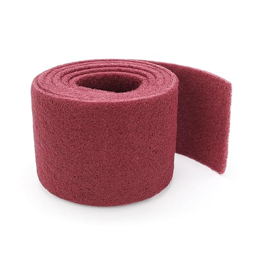Maroon General Purpose Scuff Pads, Scouring Pad, Paint Primer Prep Scratch by QZATTCAEN