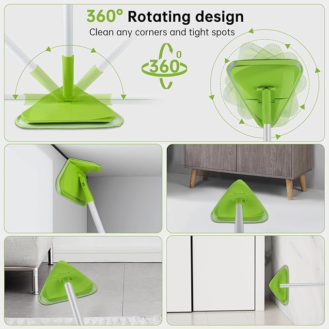 Wall & Baseboard Cleaner Mop Tool - Image 3