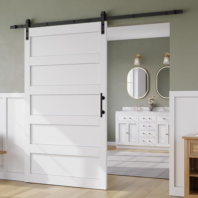 SmartStandard 48in x 84in Sliding Barn Door - Image 2