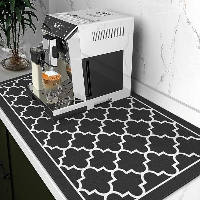 WISELIFE Dish Drying Mat Super Absorbent Drying Mat Large Dish Drying Mats - Image 2