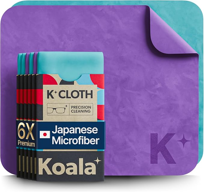 Koala Lens Cleaning Cloth | Japanese Microfiber | Glasses Cleaning Cloths | by KoalaLifestyle