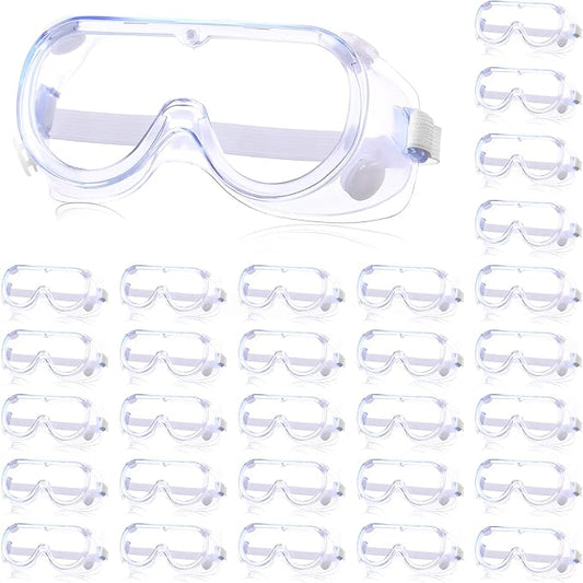 Yunsailing Protective Safety Goggles Lab Over Glasses Clear Anti Fog Eye by Yunsailing