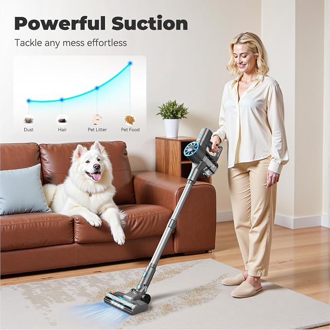 Vazone Cordless Stick Vacuum Cleaner - Image 3