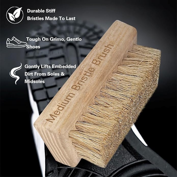 Portable Shoe Cleaning Brush Set of 2 Brushes - Image 5