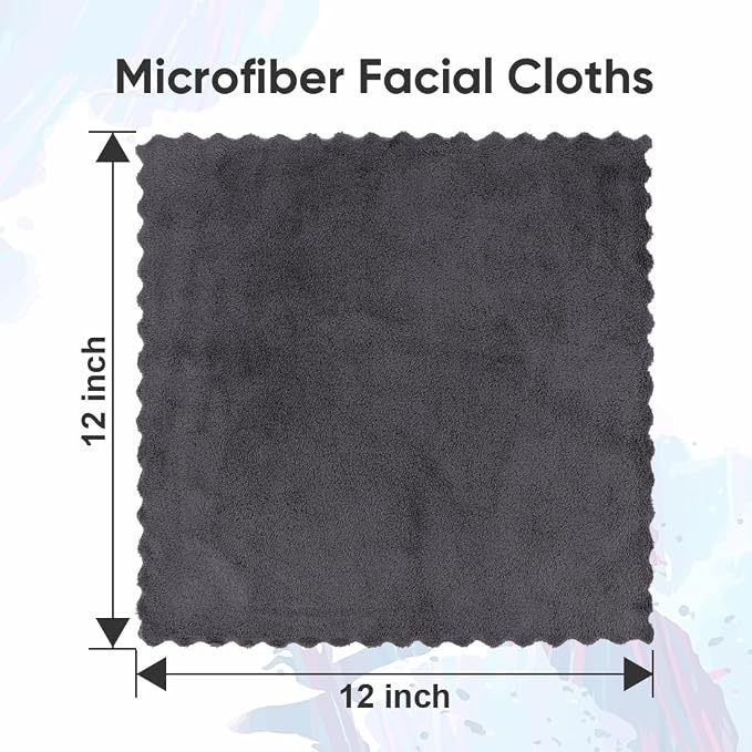 Orighty Makeup Remover Cloths, Soft & Washable Coral Fleece Microfiber - Image 3