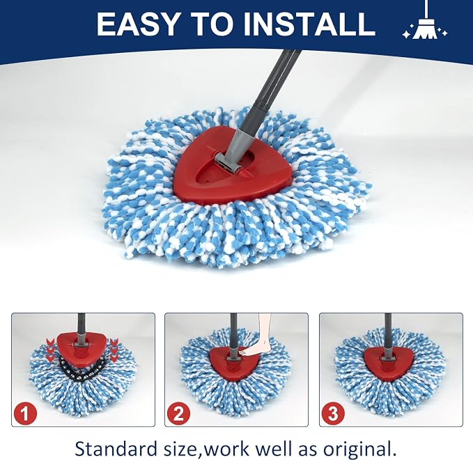 2 Pack Mop Head Replacement Compatiable - Image 8