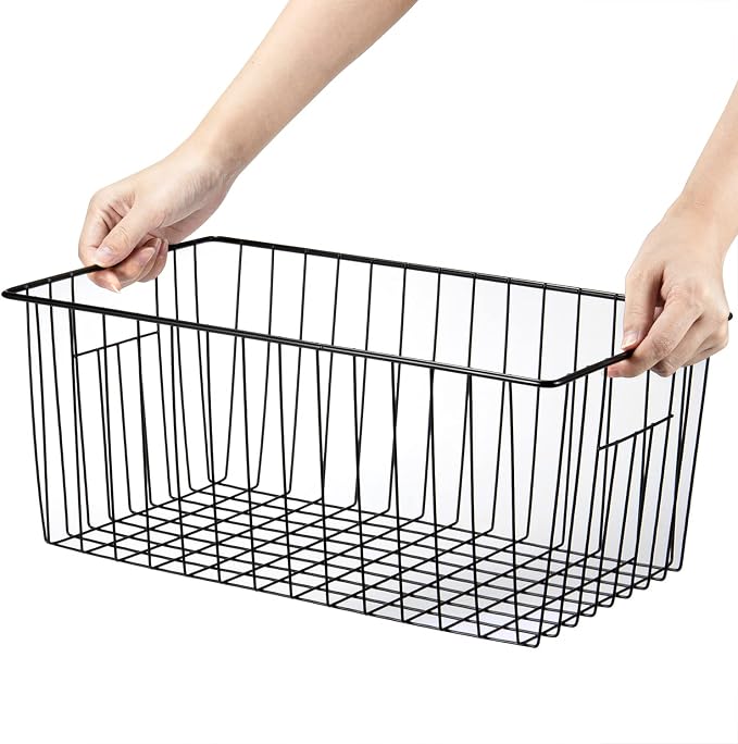 16inch Upright Freezer Organizer Baskets - Image 2