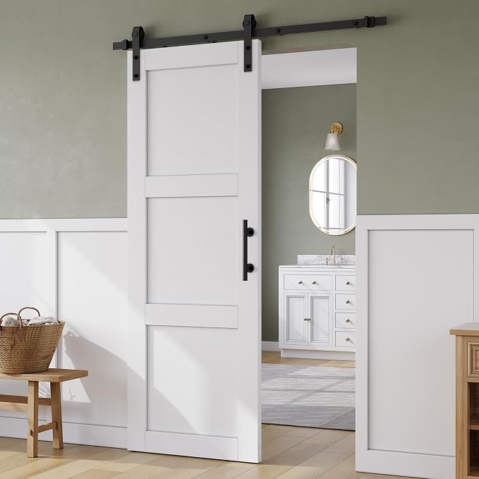 SmartStandard 30in x 84in Sliding Barn Door - Image 2