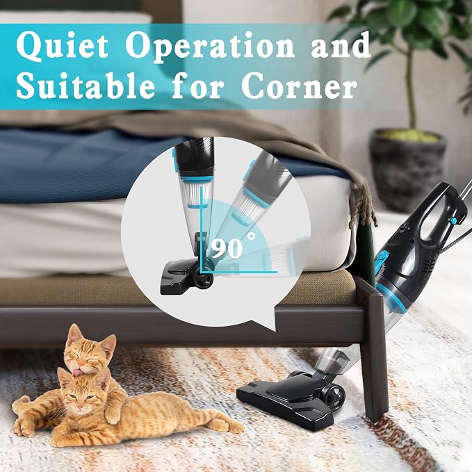 Intercleaner Corded Vacuum Cleaner, 15KPa Powerful Suction - Image 5