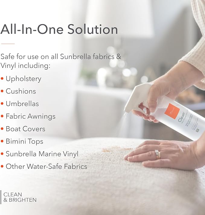 Sunbrella Clean Multi-Purpose Fabric Cleaner | All-in-One Solution - Image 3