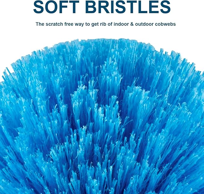 Screw on Cobweb Duster Brush Head | Spider Web Brush - Image 4