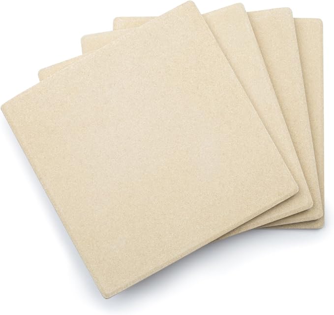 Outset 76176 Pizza Grill Stone Tiles, Light Brown - Image 7
