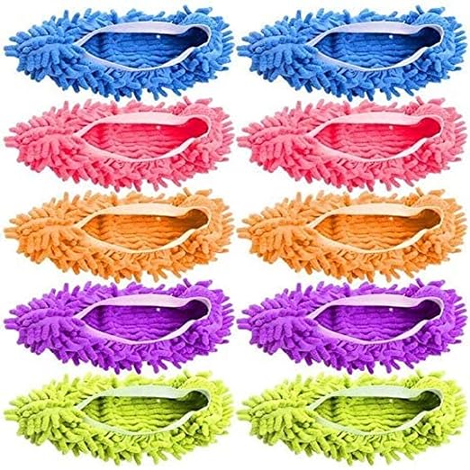 Mop Slippers Shoes 5 Pairs by Tamicy
