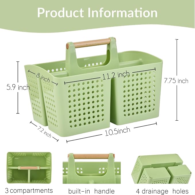 Portable Shower Caddy Basket - Image 2