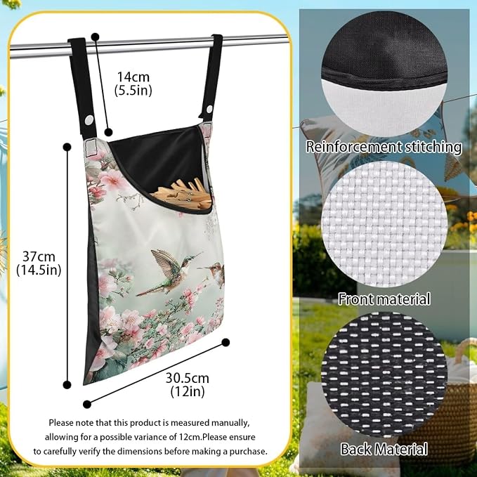 Hummingbird Clothespin Bags - Image 6