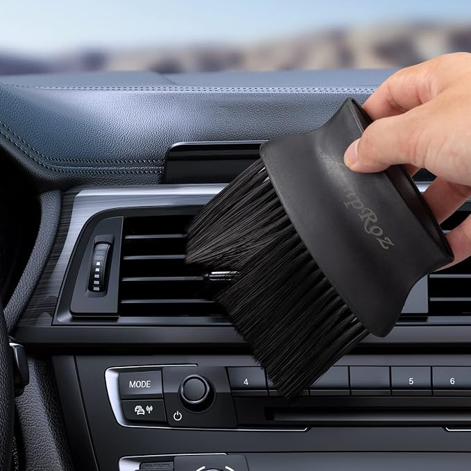 Car cleaning Brush, Car Interior And Exterior Air Vents Cleaning Brush - Image 5