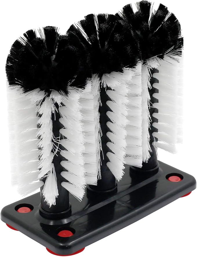 Glass Washer Brush Cleaner Bristle Brush by Bonsicoky