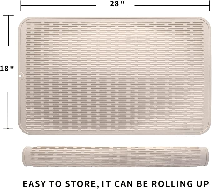 Silicone Dish Drying Mat for Multiple Usage, Easy clean, Eco-friendly, - Image 2
