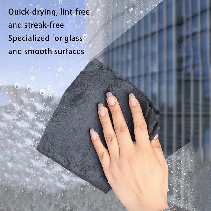 5 Pack Thickened Magic Cleaning Cloth 11.8"x11.8" Multipurpose Magic Cloth Lint - Image 6