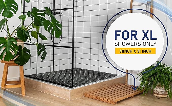 ENKOSI Extra Large Square Non Slip Shower Mat - Image 6