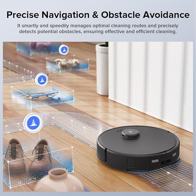 Roborock Qrevo Edge S5A Robot Vacuum and Mop, Zero-Tangling, DuoDivide Main - Image 6