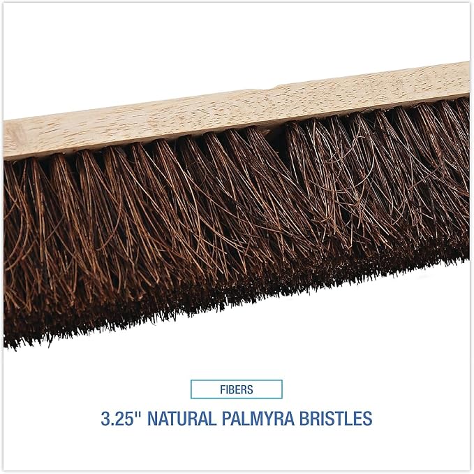Boardwalk 20124 Floor Brush Head, 3 1/4-Inch Natural Palmyra Fiber - Image 4