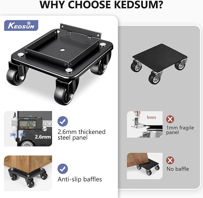 KEDSUM 2000LBS Furniture Movers - Image 3