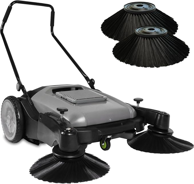 Industrial Manual Push Sweeper by PurpleWillow