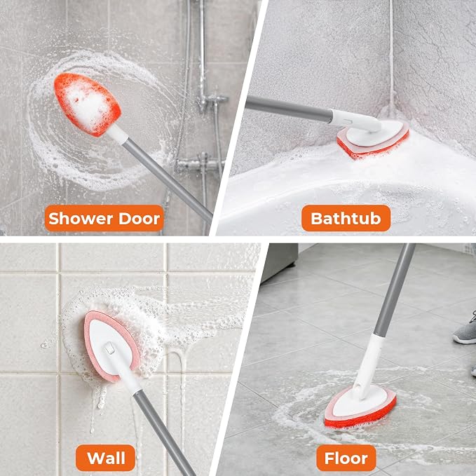 Bathtub Scrubber with Long Handle - Image 7